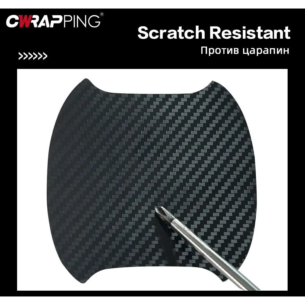 15x127cm 3D Carbon Fiber Car Vinyl Wrap Waterproof Films for Auto Motorcycle Exterior Protection Films Decorative Car Styling view 3