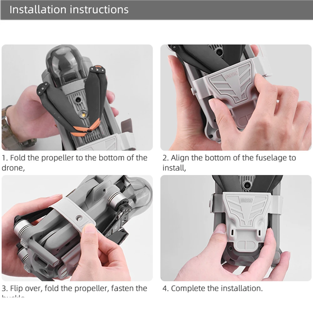 Uchwyt śmigła do stabilizatorów drona DJI AIR 2S/AIR 2, rekwizyty ochronne, stała osłona mocowania do akcesoriów DJI AIR 2S Quick Release
