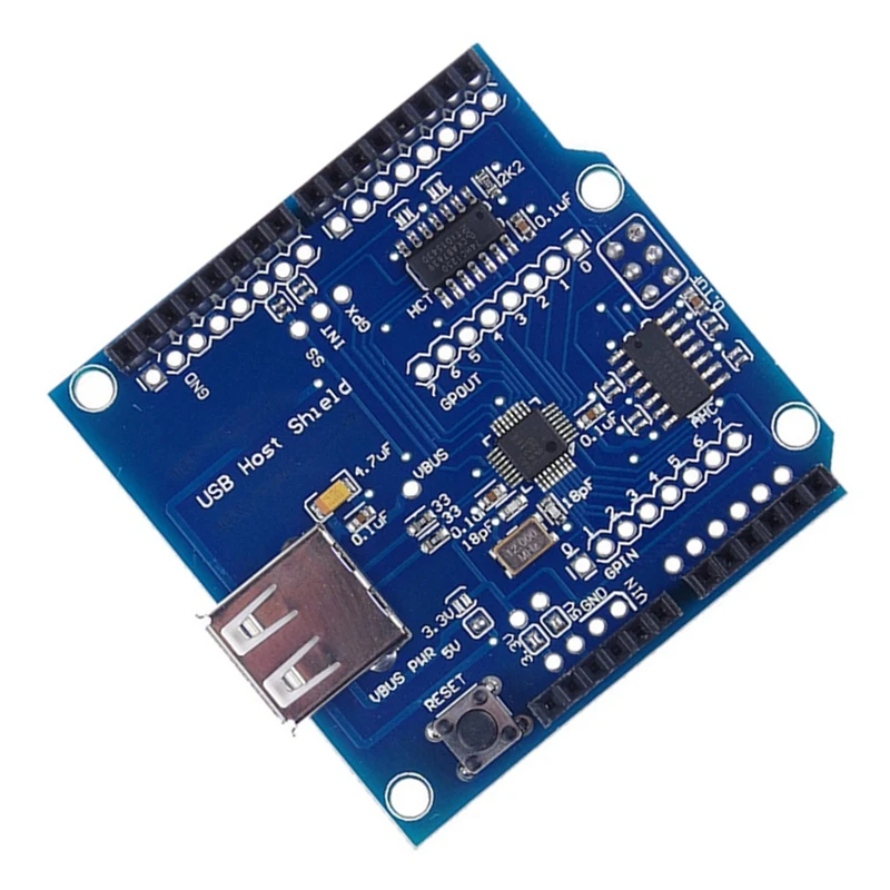 USB Host Shield 2.0 สําหรับ Arduino สําหรับ UN Omega A DK เข้ากันได้กับ Android A DK DIY อิเล็กทรอนิกส์โมดูลบอร์ด