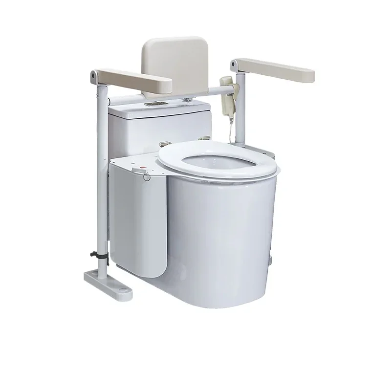

Electric lift toilet chair