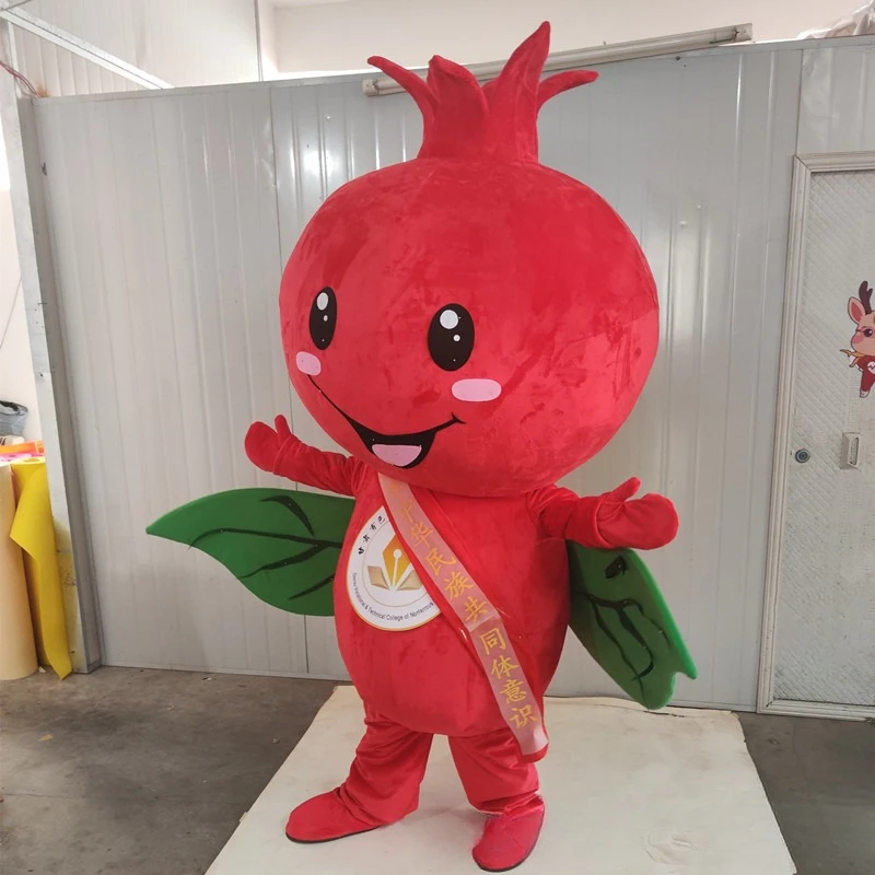 Pomegranate Cartoon Doll Costume Fruit Performance Prop Costume