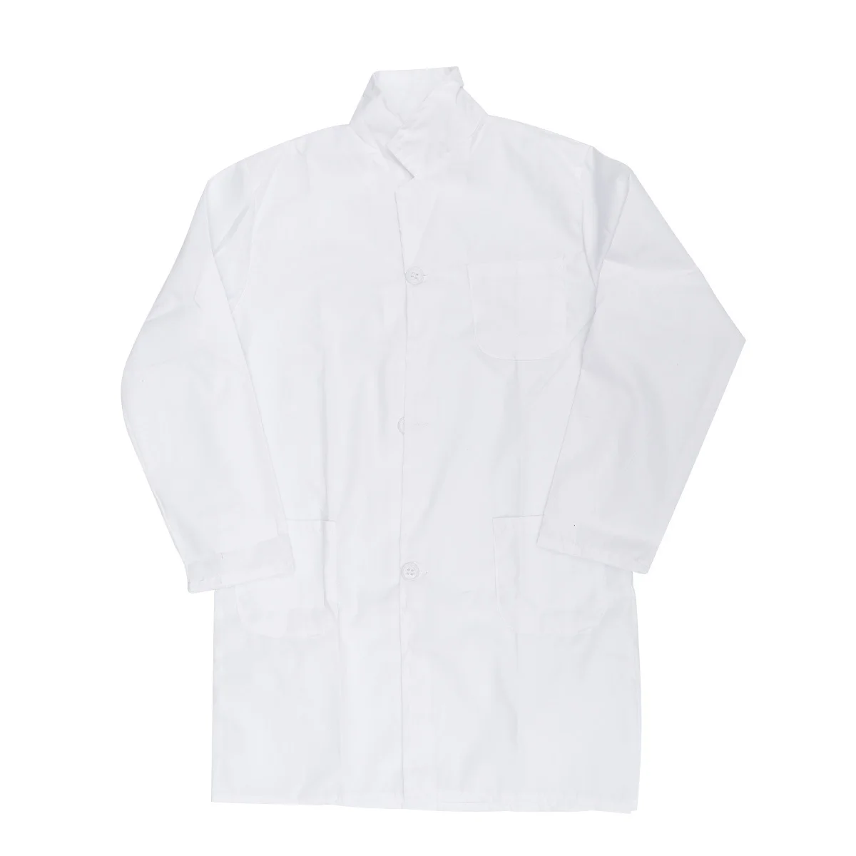 1pc Kids Lab Coat Kinderen Witte Jassen Jongens Kostuum Arts Cosplay Uniform Duurzaam Lichtgewicht Maten Beschikbaar