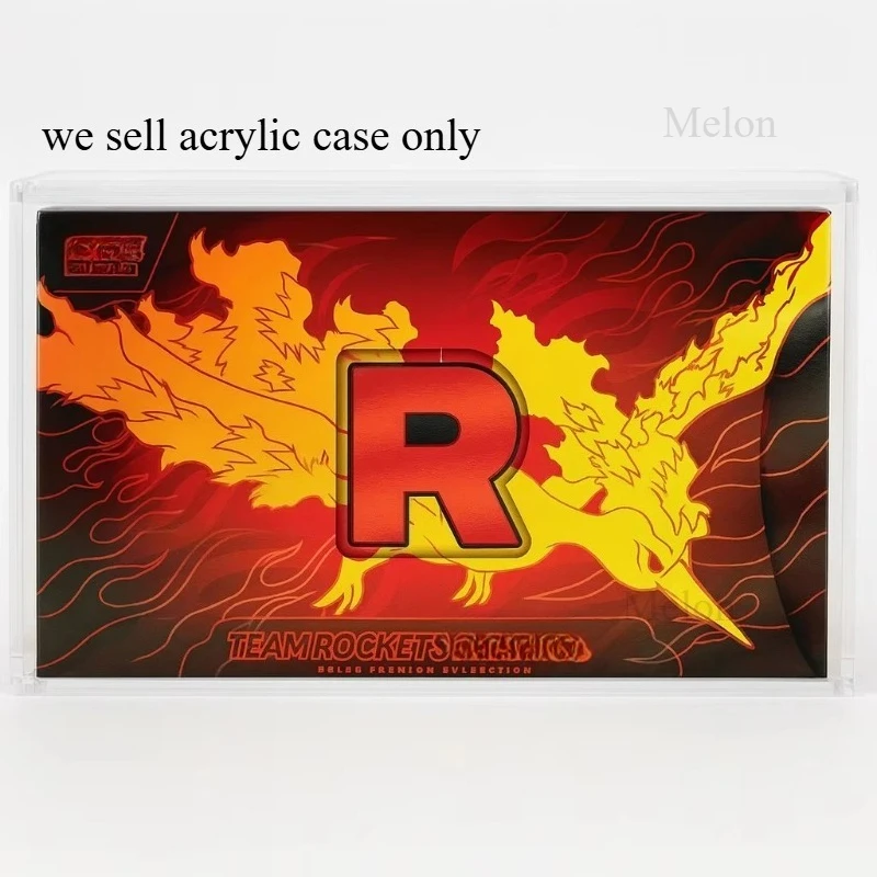 

Custom Transparent Acrylic Trading Card Game Display Case Easy Assembly Eco-friendly Collectible Card Storage Showcase