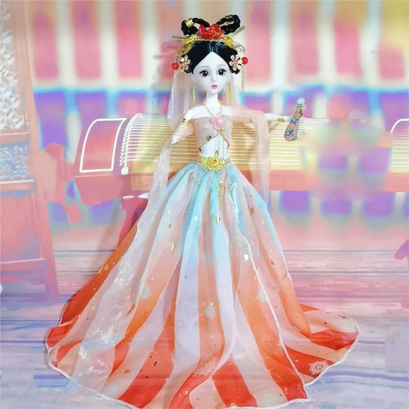 

2026 New Children's 30cm Ancient Dunhuang-Style Flying Doll Creative Chinese Ancient Doll Princess Doll For Birthday Gift LI942