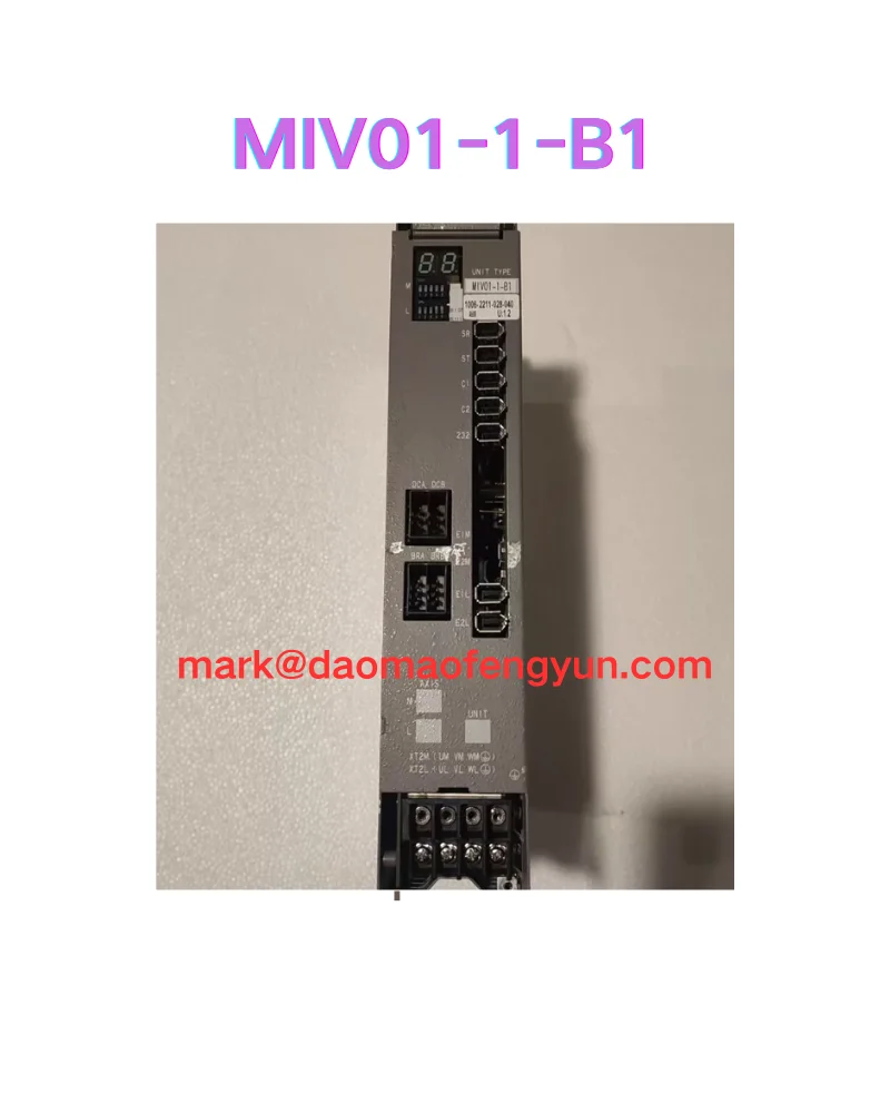 

MIV01-1-B1 Used servo drive test OK, fast delivery, DHL/FEDEX/UPS
