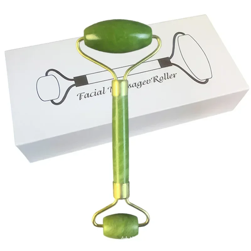 

Natural Jade Roller Face Massager for Gua Sha Jade Stone Face Massager Anti-wrinkle Lift Facial Beauty Skin Care Massage Tools