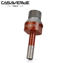 Casaverde 1/2Gas Finger Milling Drill Bit 10mm Tile Stone Drill Bit For Grante Marble Stone Milling Dry Drill Diamond Core Bit