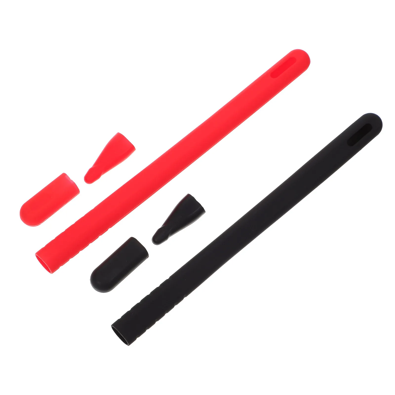 

2 Sets Pen Protective Cover Silicone Pencil Sleeve Ergonomic Design Scratch Resistant Replacement Compatible for Ipad Pencil 2