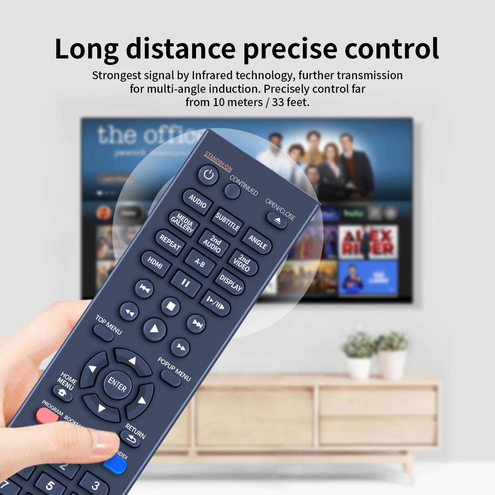 Новый RC-2420 RC-2422 ​ Пульт дистанционного управления для Pioneer ​ BDP-4100 BDP-150 BDP-140 BD-плеер