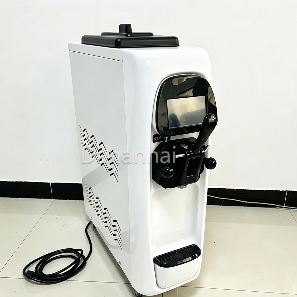 BL25E Soft Serve Ice Cream Maker 70KG Single Flavor Commercial Ice Cream Equipment For Coffee Shop Small Dessert Kiosk