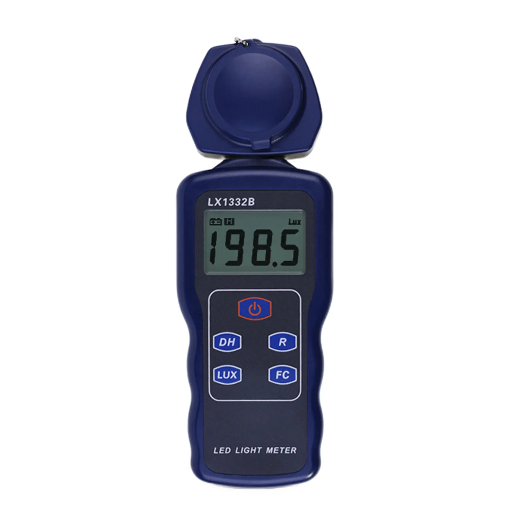 

LED light meter Digital display Lux Meter LX1332B probe rotate 270 degrees 0.1Lux～200,000Lux LUX/FC function