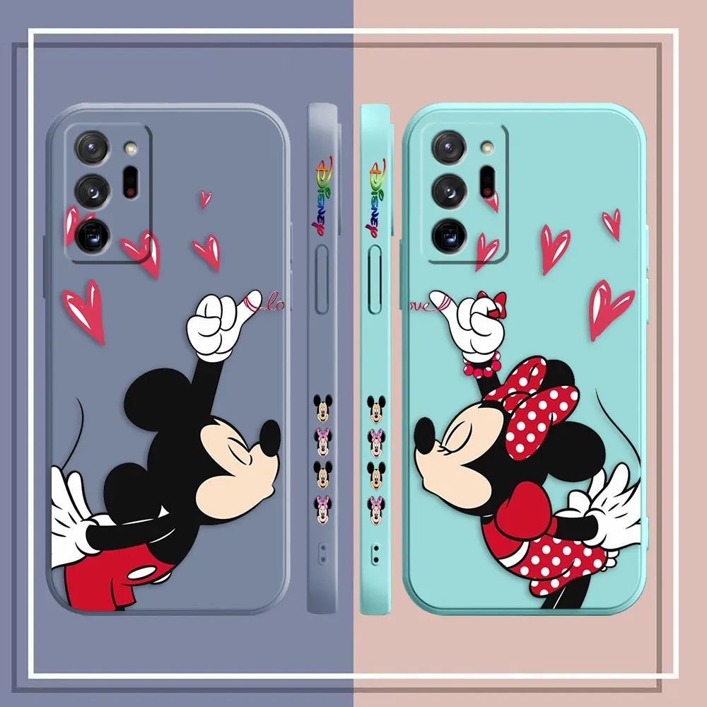 Case For Samsung Galaxy A80 A70 A30 A20S A20 A10 Note 20 10 M33 M32 Pro Plus Lite Ultra 4G 5G Case Funny M-Mickey M-Minnie Mouse