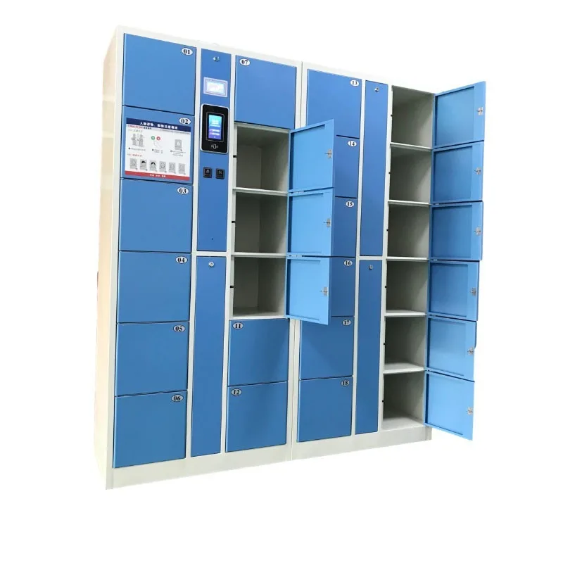 24-Door facial recognition lockers, shopping mall lockers, movie theater lockers, swimming pools, smart lockers