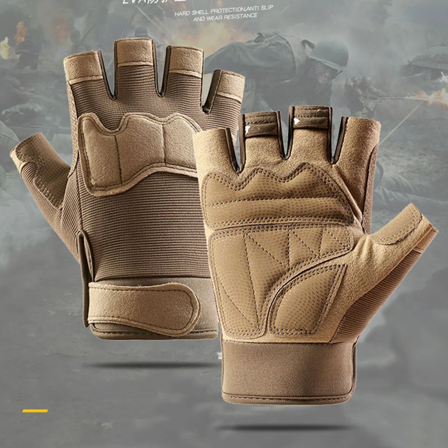 

Tactical Gloves for Men, Touchscreen Motorcycle for Outdoor Sports Cycling Airsoft Paintball Hunting Hiking Camping Climbing