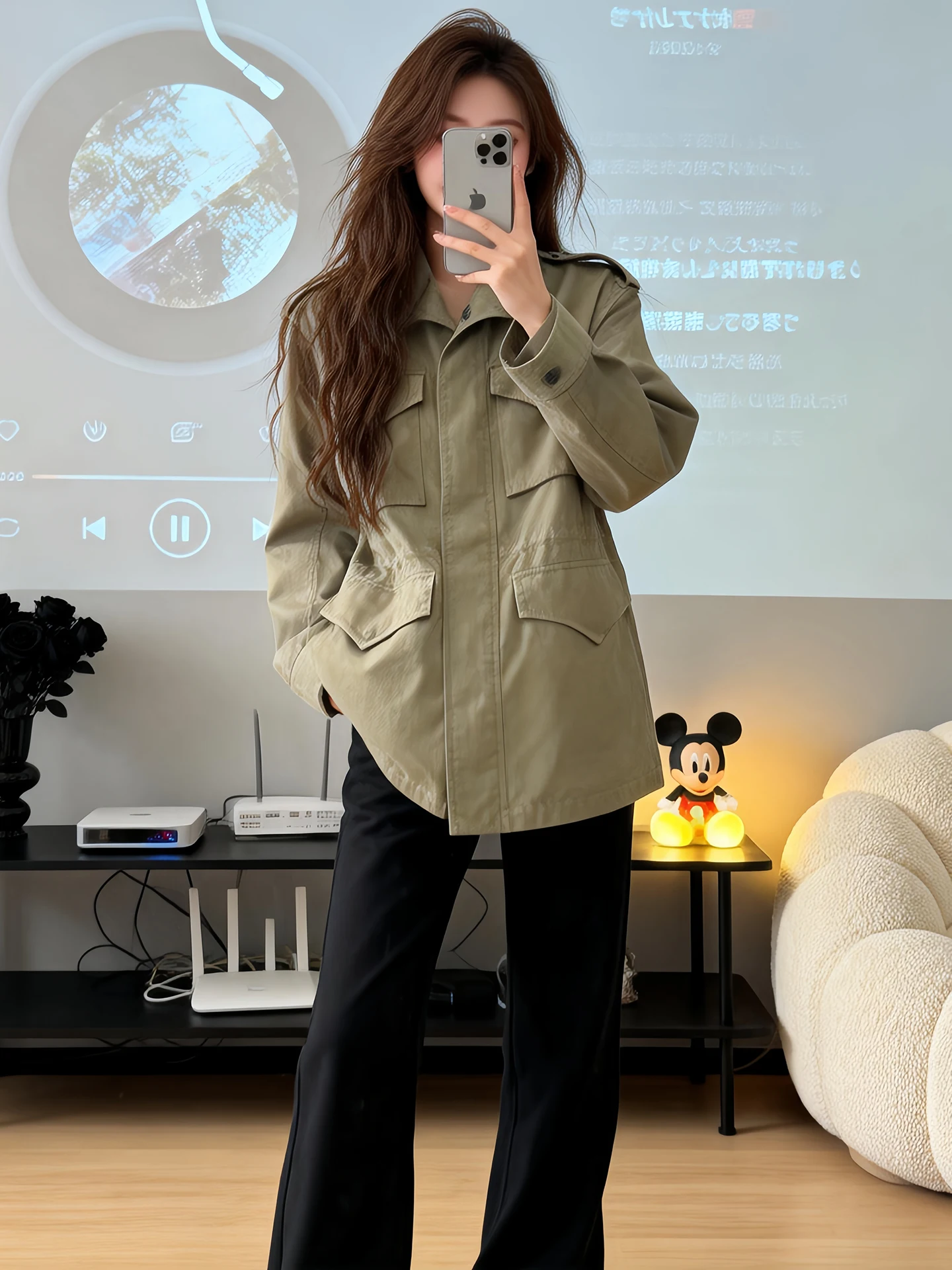 

Уникальная стильная куртка-кардиган на шнурке для повседневной носки, универсальная, для прохладной весны и осени, новинка, корейский стиль, свободный крой, полиэстер...