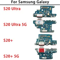 Charging Port For Samsung Galaxy S20 Ultra Plus 5G G988 G985 G986 USB Charge Board PCB Dock Connector Flex Spare Parts