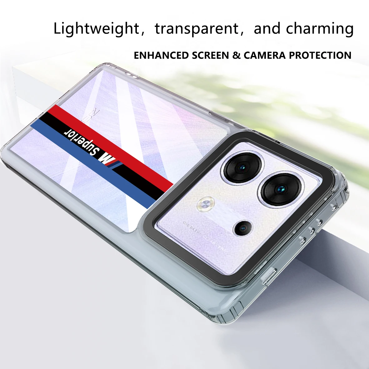 Luxuri Clear Phone Casing For infinix Zero 30 5G Note 40 Pro Plus 5G Acrylic Case infinix Note 40 Pro 30 4G 5G  Cover Track