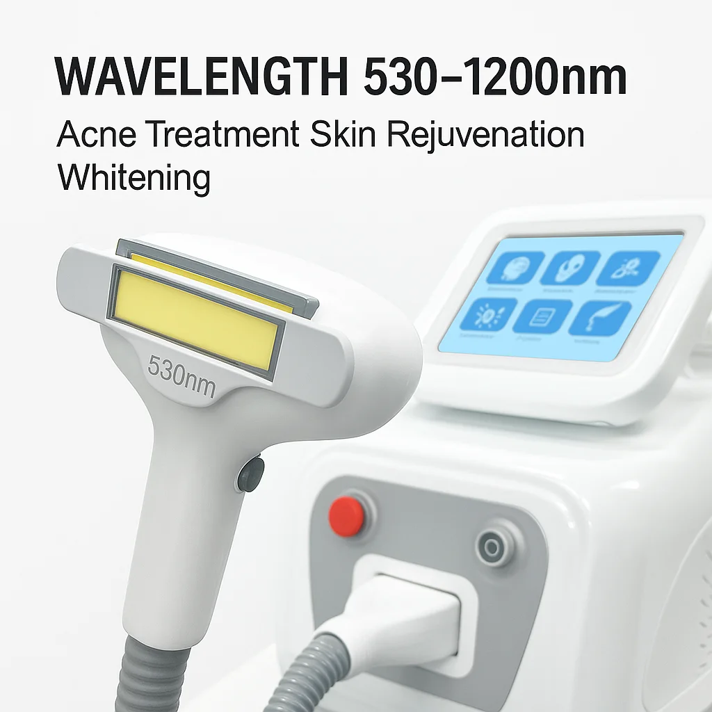 

530nm-1200nm Filter – Acne Treatment & Skin Smoothing with white cap