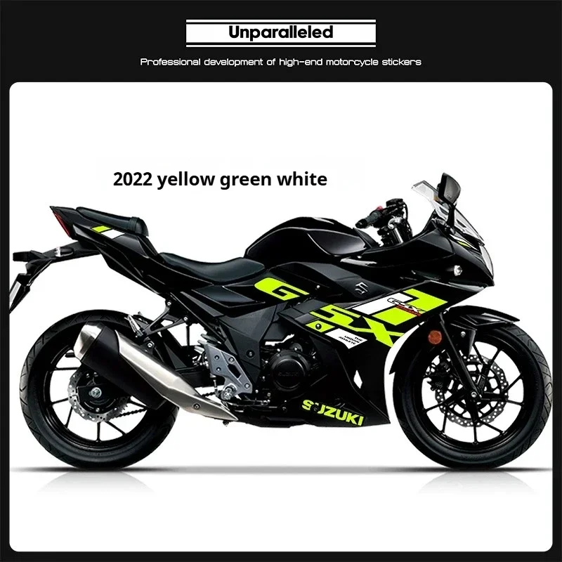 Suitable for Suzuki GSX250R body decals National Four GSX250R-A modified personalized stickers body sticker decoration