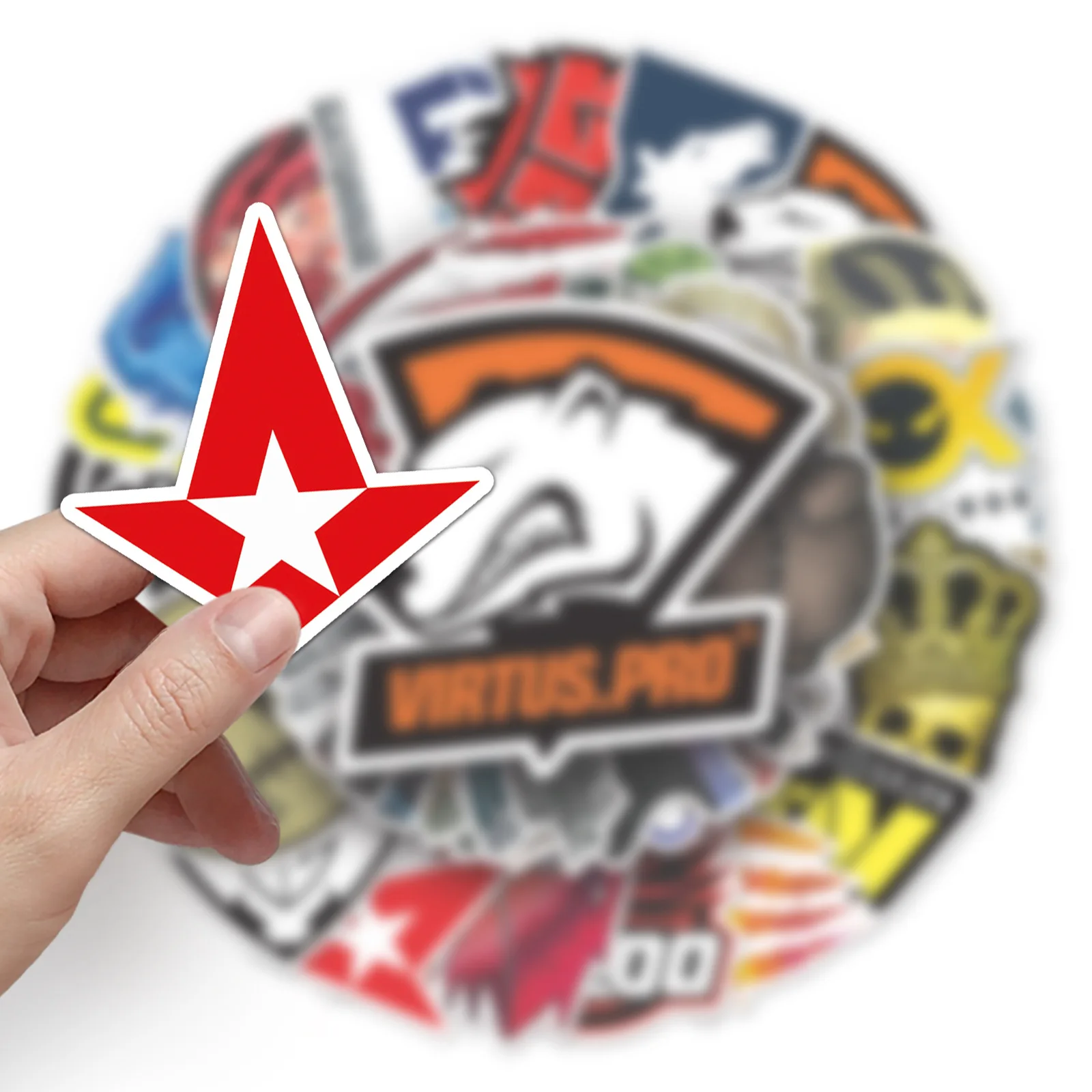 

52PCS Hot Game CS GO Sticker Personalized Cool Graffiti Waterproof Decal Toy Motorcycle Laptop Skateboard Decorative Sticker