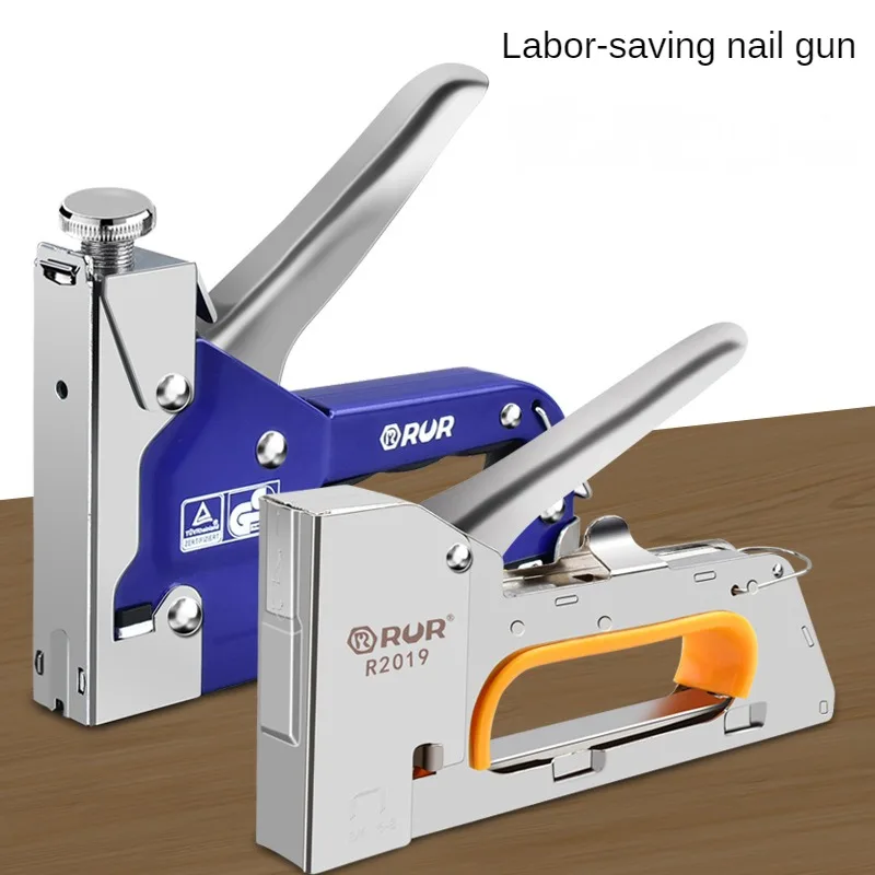 

3/1 Hand nail gun furniture Stapler woodworking tool making nail gun home decoration fixer Martin gun