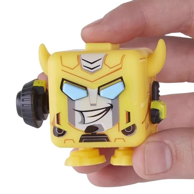 Hasbro Fidget Cube Transformers Bumblebee Optimus Prime PVC Christmas Gifts Original Anime Action Figure Model Toys