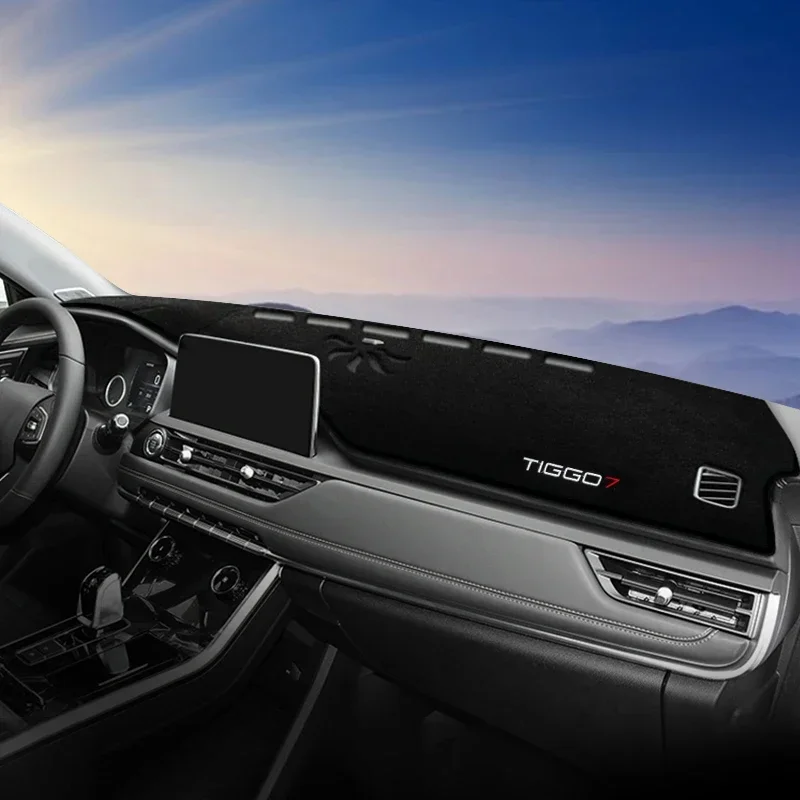 Für Chery Tiggo 7 Pro 2021~2023 2024 2025 Auto Mittelkonsole Armaturenbrett-Abdeckung Sonnenschutz Anti-Sonneneinstrahlung UV-Schutz Rutschfeste Matte Zubehör