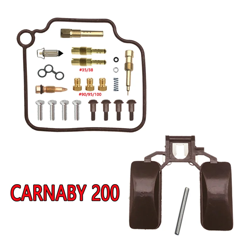 Image of PIAGGIO CARNABY 200 4T E3 Vergaser-Reparatursatz CARNABY200 Schwimmer-Vergaserteile