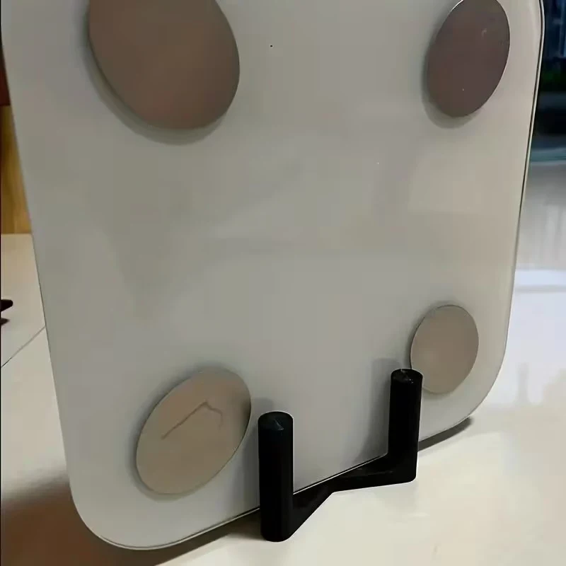 New Plastic Weight Scale Stand Space-Saving Bathroom & Home Gym Organizer Compatible With Digital/Analog Scales Utility Racks
