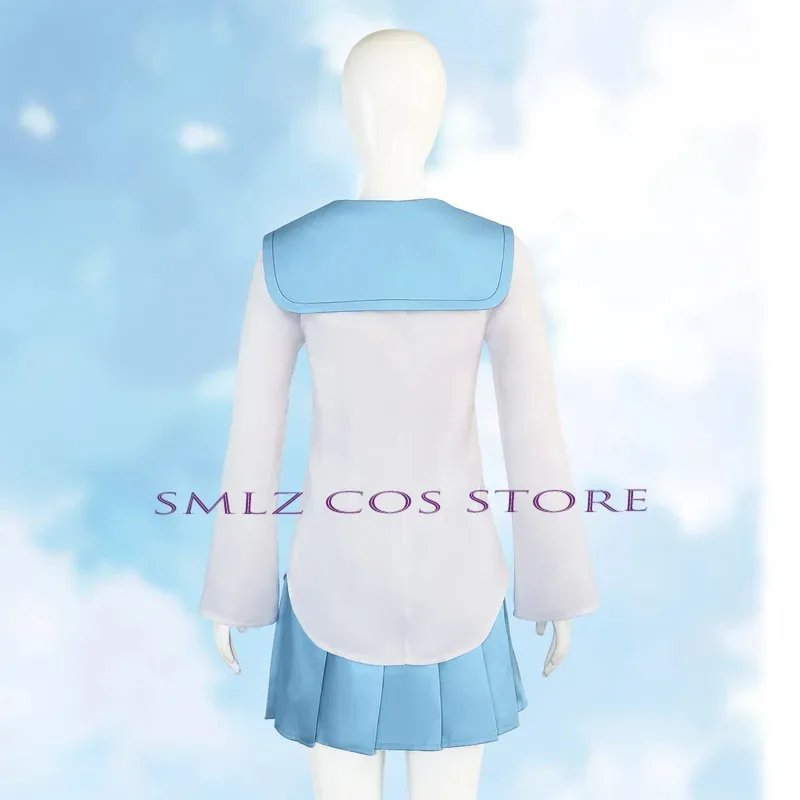 كيريساكي شيتوج كوسبلاي أمين نيسيكوي كوسباي كوسومي أونووديرا كوساكي زي مدرسي حفلة الهالوين لعب الزي للفتيات والنساء