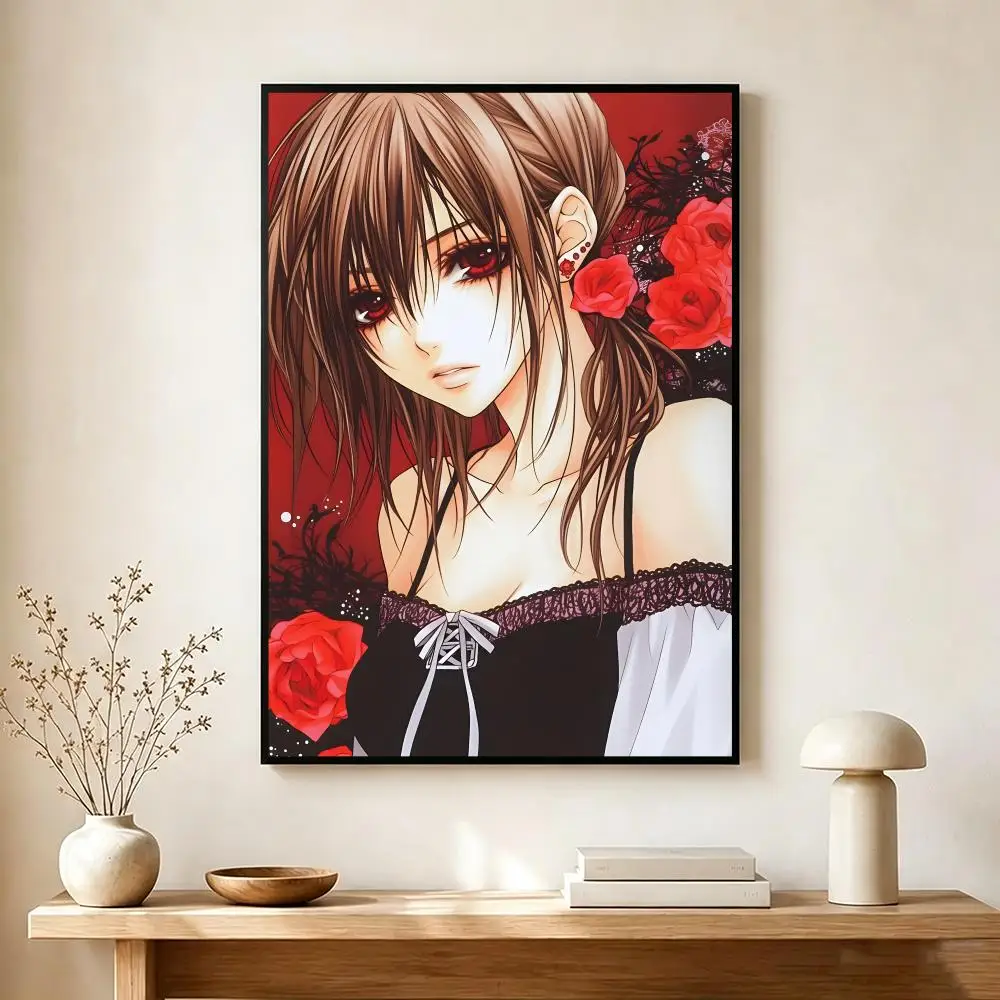 dark anime V-Vampire Knight Yuki Cross Poster Modern Home Decoration Interior Design & Contemporary Wall Art Collection