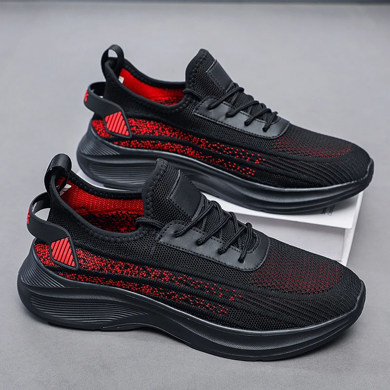 

Men Casual Sport Shoes Breathable Lightweight Sneakers Outdoor Mesh Running Shoes Athletic Jogging Tenis Walking Shoes Big Size