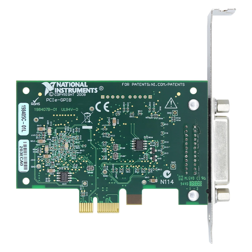 FOR NI PCIe-GPIB 780575-01 778930 GPIB Low-Profile Card PCI-E Interface Device IEEE 488 NI-488.2 62Mbps Windows Genuine