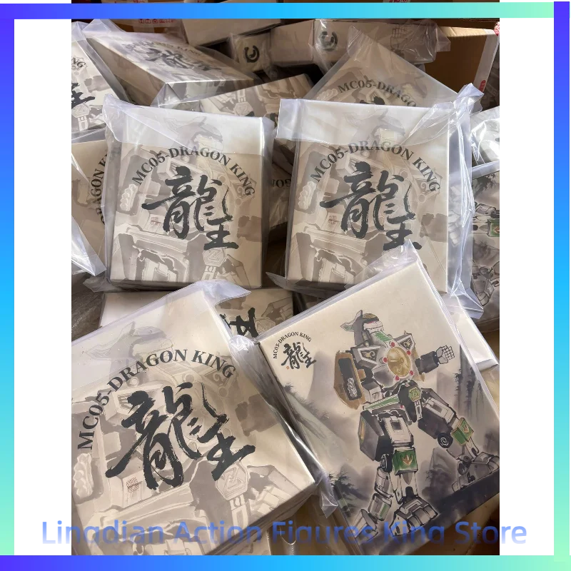 

In Stock Shipped Within 24 Hours Lucky Cat MC05 Reprint Guochuang Mecha Dragon King Caesar Finished Model Action Figure Toy Gift