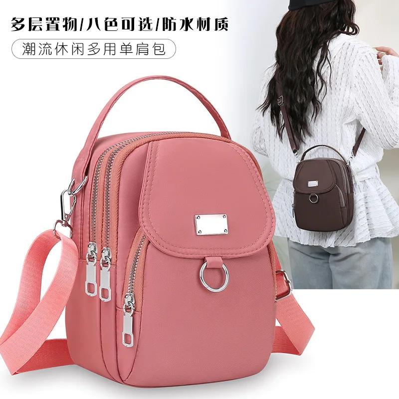 

Fashion Versatile Shoulder Casual Messenger Bag, Lightweight Cloth Bag Women's Bag Small Bag Mobile Phone Bag