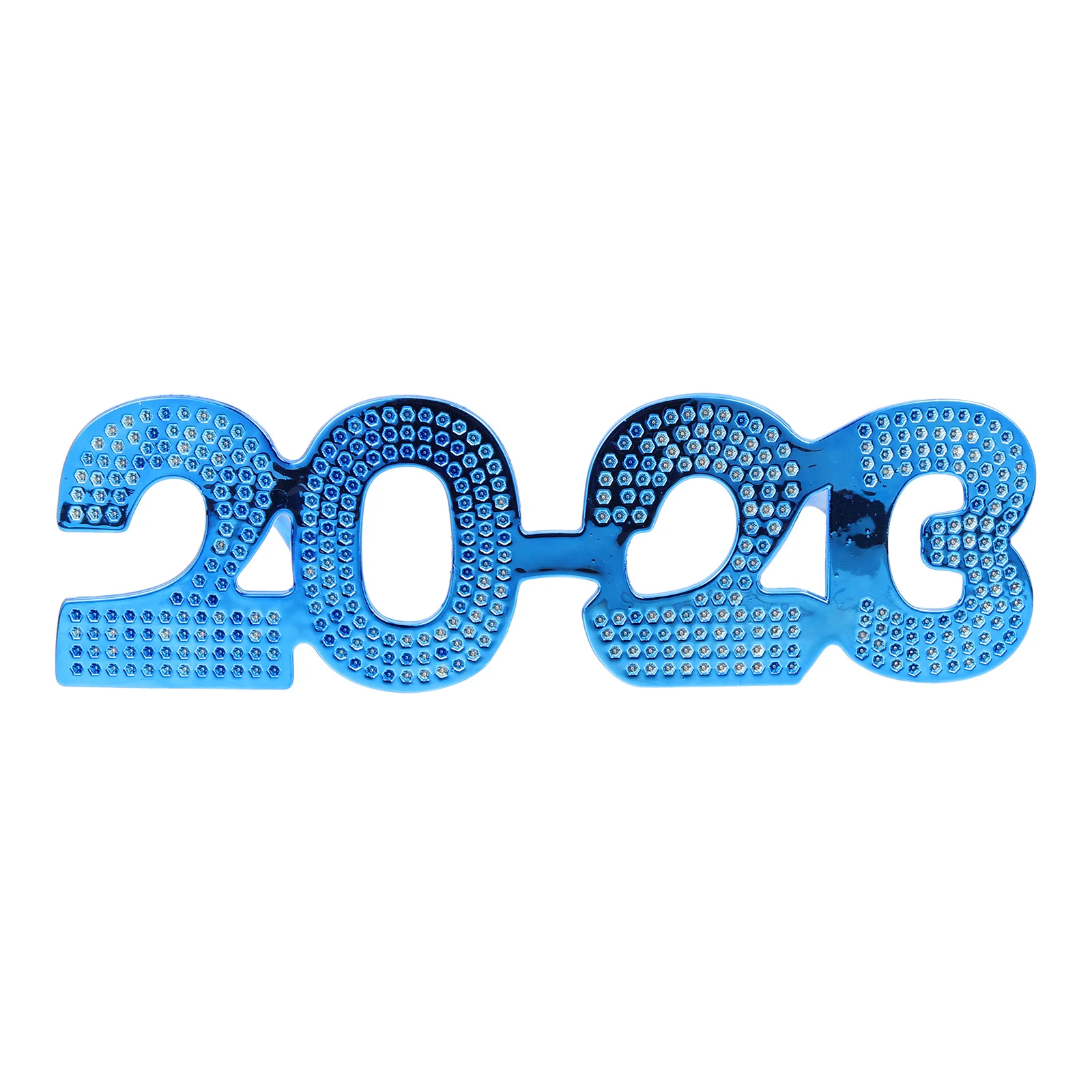 

1 Pair Number Material Party Eyeglasses 2023 New Year Costume Accessory Creative Photo Props Graduation Party Supplies