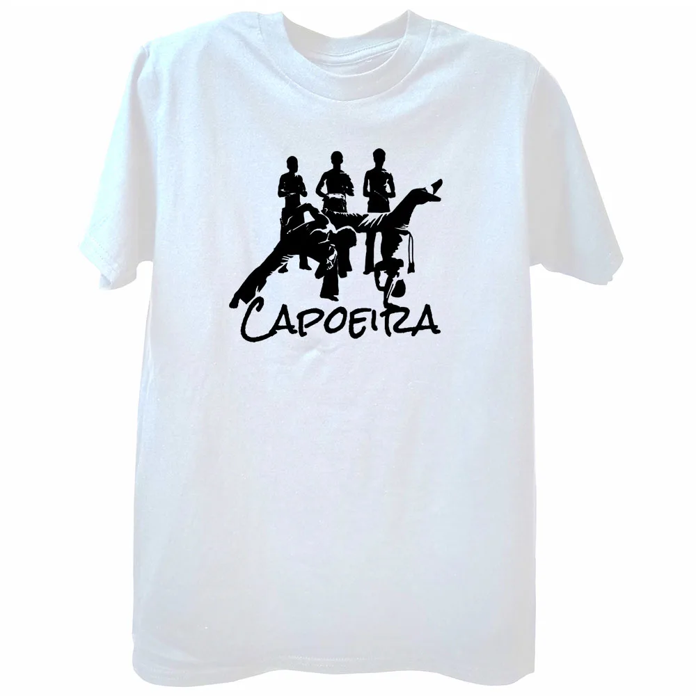

Funny Brazilian Capoeira Martial Arts Sport T Shirts Graphic Streetwear Short Sleeve Harajuku Casual Customize T-shirt