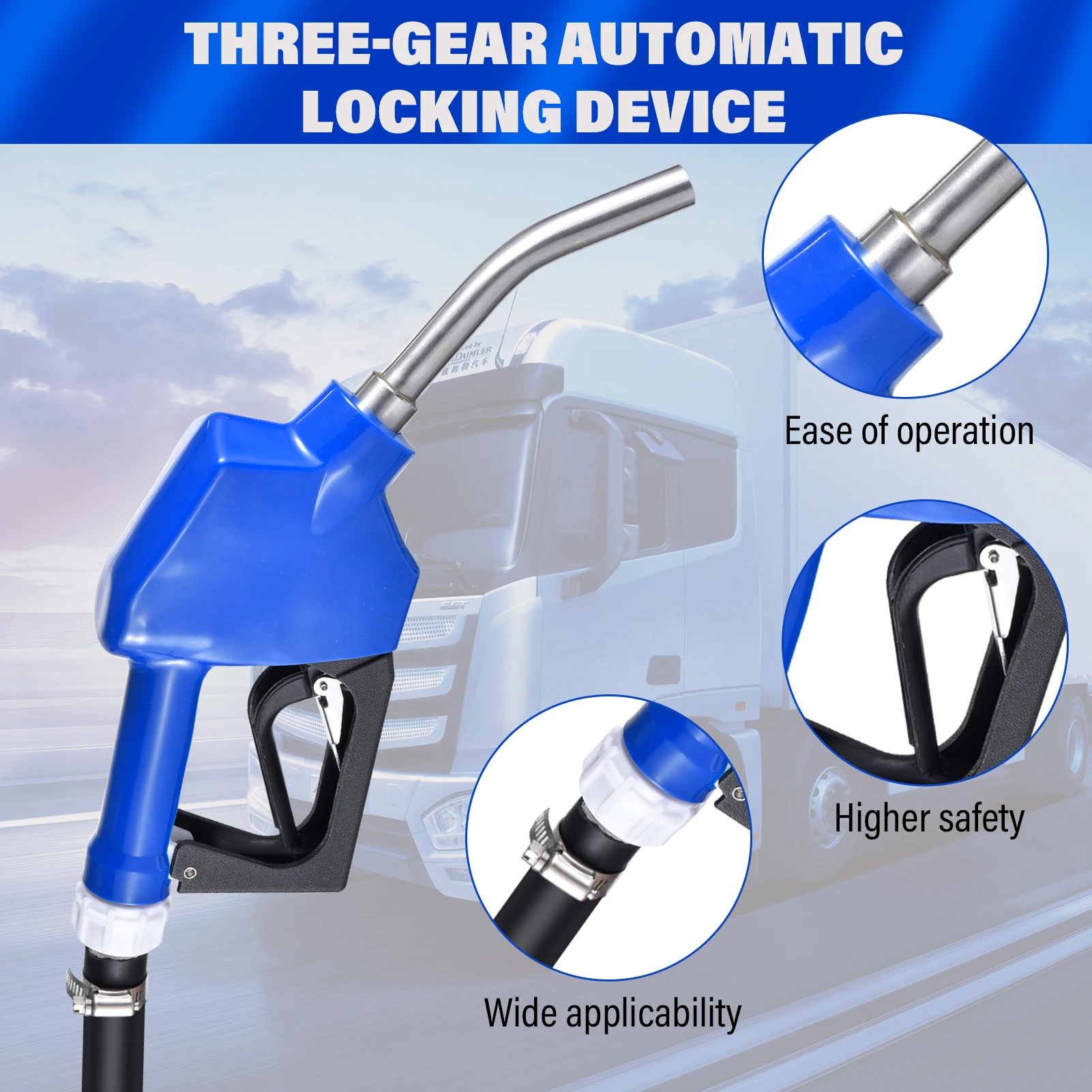 DEF Fluid Pump, Self-Priming Barrel Pump, Hand Petrol Pumps for Transfers Def, Urea, Weak Wlkaline Liquids, Water