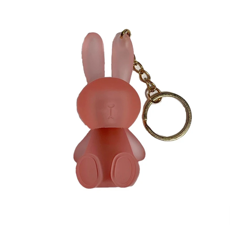 Urso Nude Líquido Batom Keychain, impermeável, veludo, fosco, Lip Gloss, duradouro, Non-Stick Cup, Lip Tint, Maquiagem Pigmento, Bonito, Cosmético