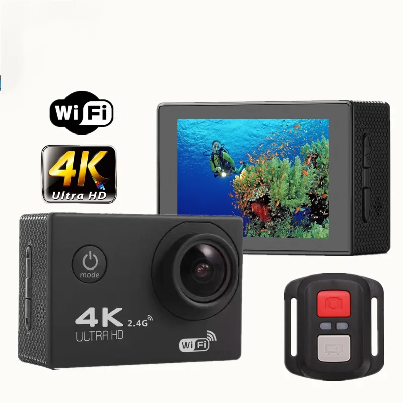 

Digital Camera with remote control Outdoor Cycling Record High Definition Waterproof Cameras 720P for Beginner Photography