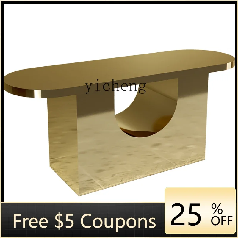 LYY  Zhongdao Table Display Stand Shoe Store in the Middle of Stainless Steel Shoe Bag Display Table Commodity