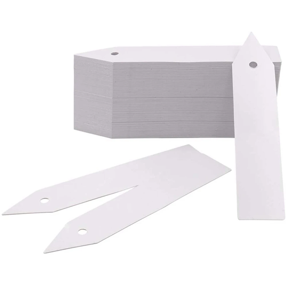 ABLQ Plant Tags,Plastic Plant Nursery Garden Labels Pot Marker Garden Stake Tags(1000 Pcs,White)