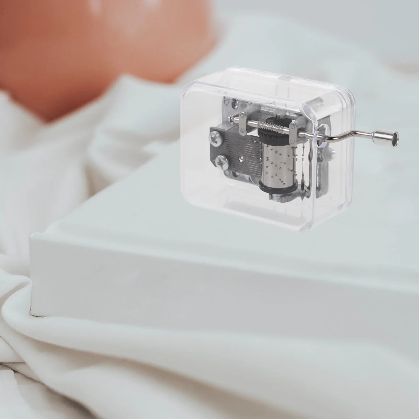 

Crafts Music Box Ornaments for Mini Plastic Music-box Boxes Diy