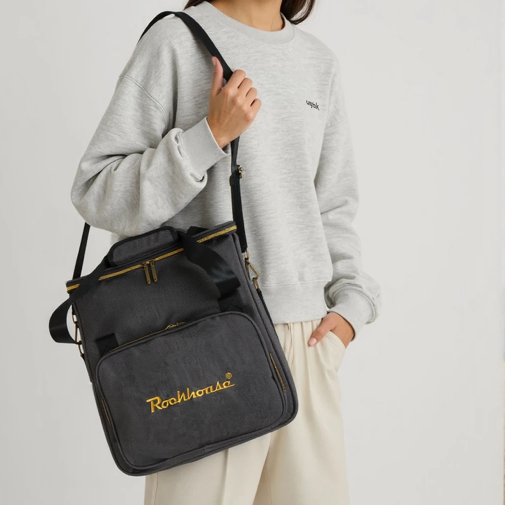 

Vinyl Records Carrying Bag Dust Prooof Vinyl Records Storage Handbag Wear Resist Thicken Padded CD Bag for 12 Inch Vinyl Records