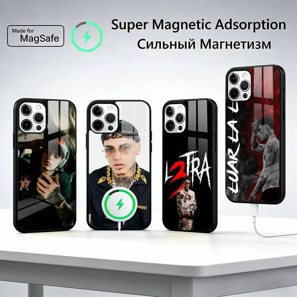 

Popular Singer L-luar La L Phone Case For iPhone17,16,15,14,13,12,11 Plus,Pro Magnetic For Magsafe Wireless Charging