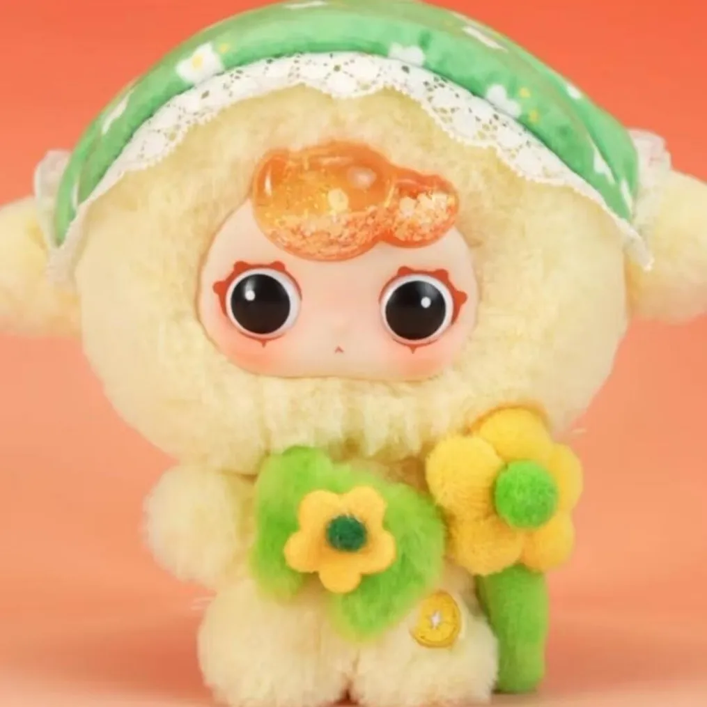 

Baby Three Ip New Series Flowing Sand Bangs Blind Box Dolls Vinyl Face Collectible Toys Trendy Surprise Gifts Ornaments For Kid