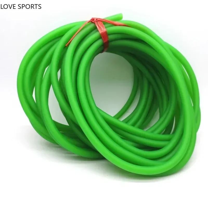 Natural Latex Slingshots Rubber Solid Elastic Rope 1-2M for Hunting DIY Shooting Green 3070 Round Elastic Band Accessorie Gifts