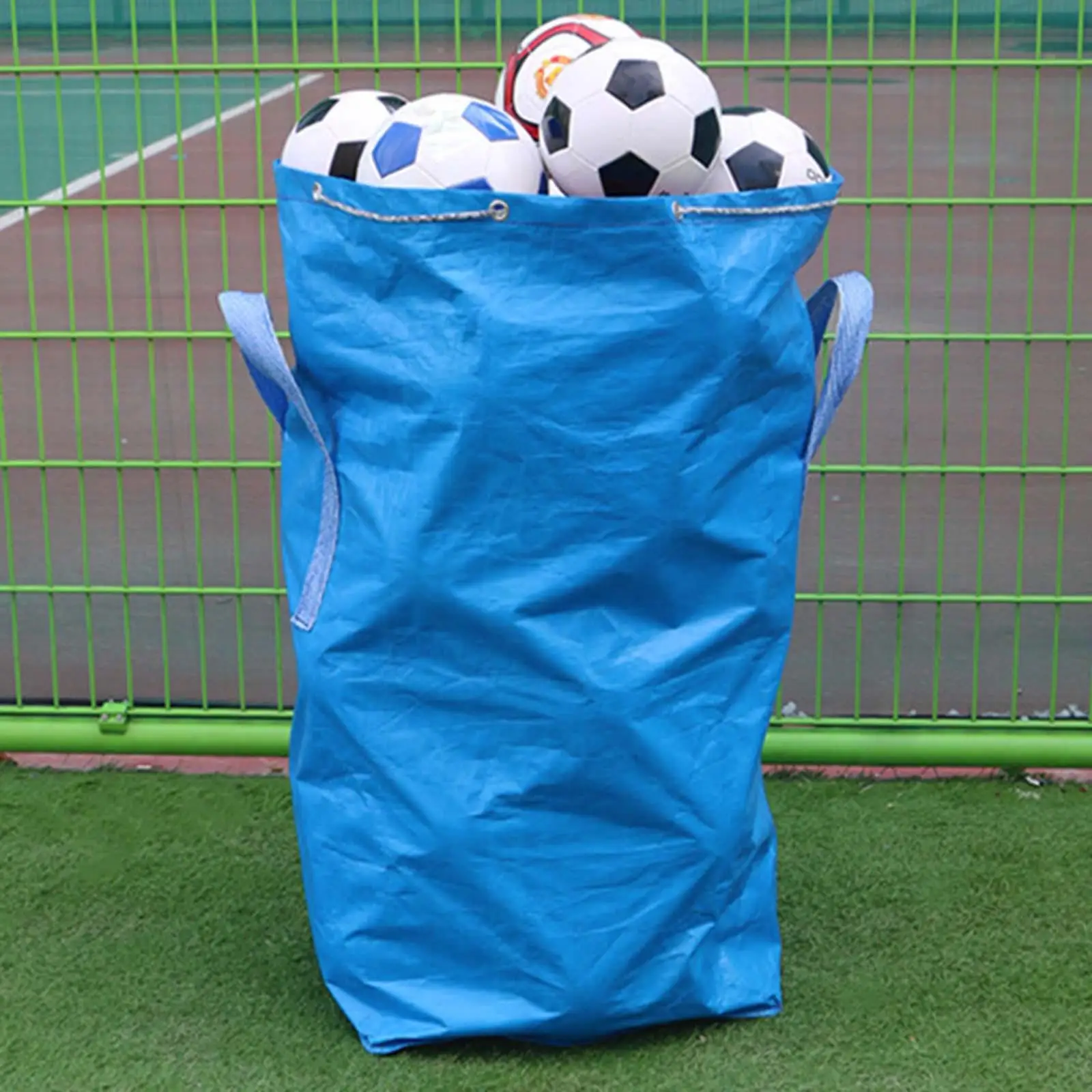 

Sport Balls Bag Organizer Hold 20 to 25 Balls Large Capacity Storage Versatile Gym Drawstring Pouch for Training Gym Stadium