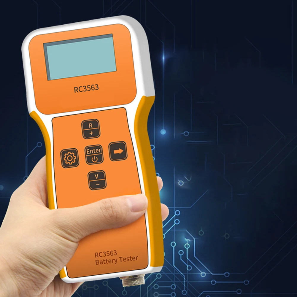 New Practical Resistance Meter Plastic RC3563 Reliable Trithium Lithium High-Precision Internal Resistance Tester