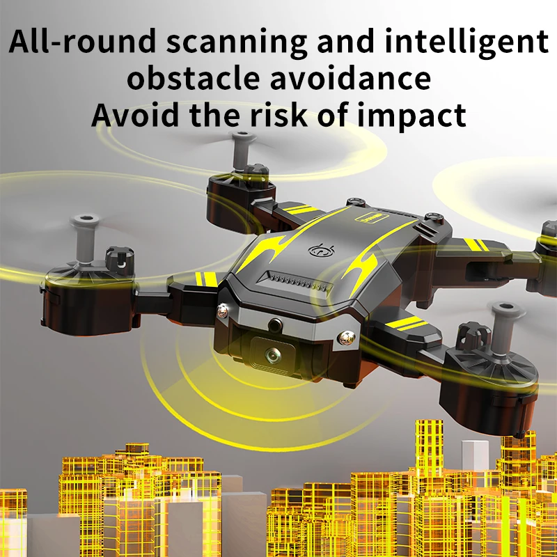 Mise à niveau du Drone GPS S6 grand écran, nouveau avec caméra HD professionnelle 8k, WiFi/5G, quadrirotor pliable sans balais, télécommande